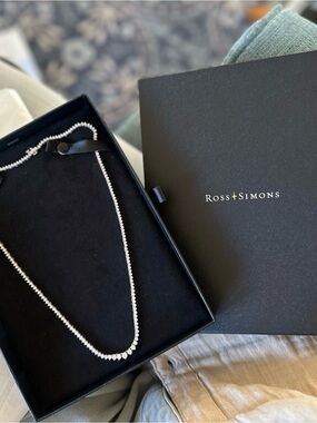 Ross-Simons 2.00 ct. t.w. Graduated Diamond Tennis Necklace
